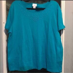 Jaclyn Smith, Blingy T-shirt. Size XXL. In excellent condition!